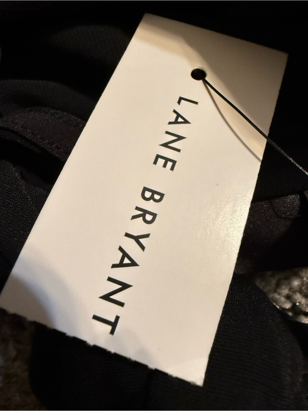 NWT Lane Bryant Black Knit Tie Neck Halter Maxi Dress Women’s Plus Sz 14/16 - Picture 5 of 8